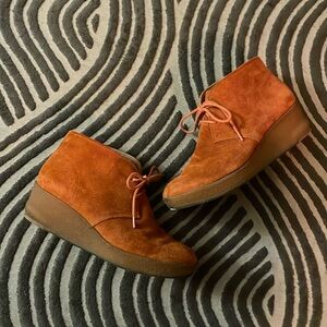 Clarks Wedge Booties